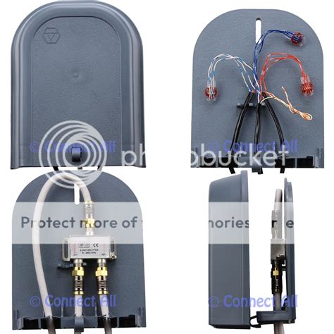 video junction box|tv aerial junction box external.